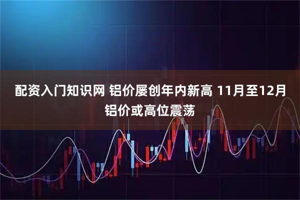 配资入门知识网 铝价屡创年内新高 11月至12月铝价或高位震荡